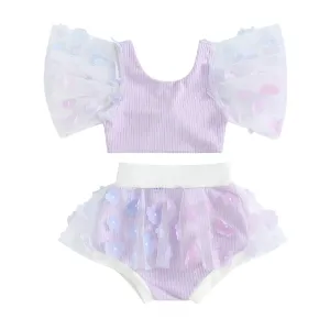 2 Flutter Swimsuit