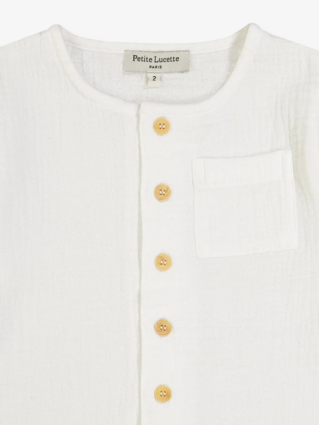 Gaston Shirt - Milk White