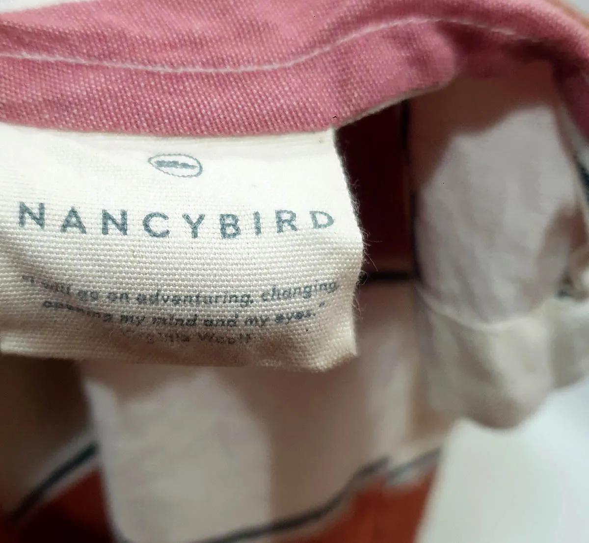 Nancybird striped cotton skirt size 18 (note: inconsistencies)