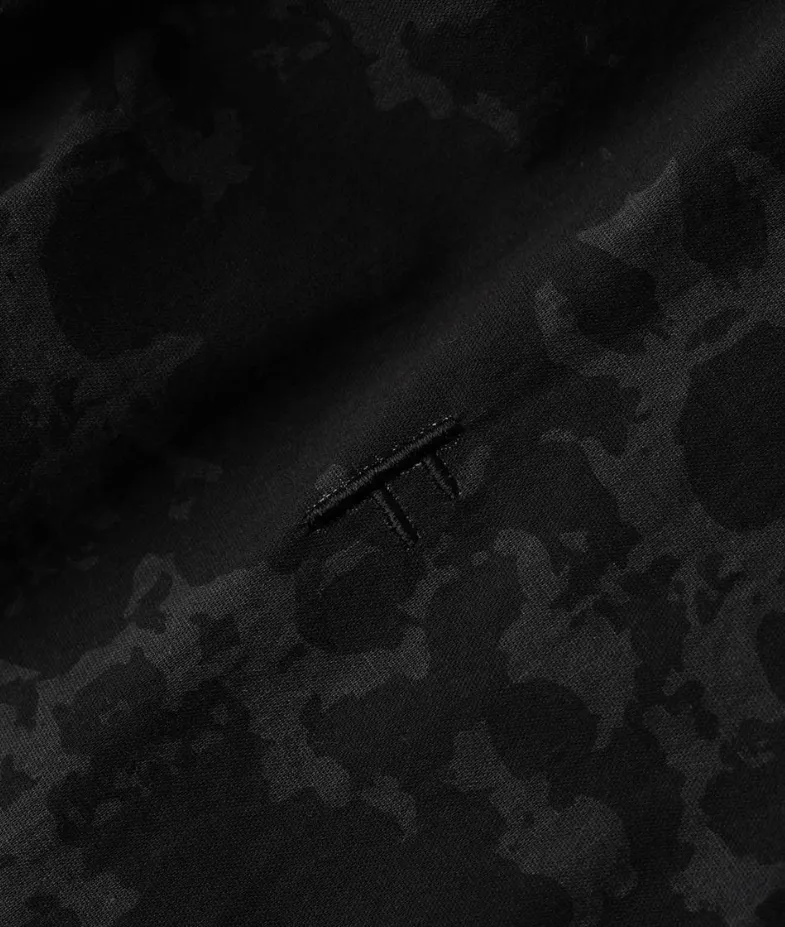 VIVIAN ORNATE LS SHIRT - BLACK/GREY